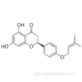 2,3-Dihydro-2α- [4 - [(3-methyl-2-butenyl) oxy] phenyl] -5,7-dihydroxy-4H-1-benzopyran-4-on CAS 14117-54-5